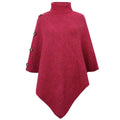 Poncho Coltrui met Stijlvolle Knopen – Elise