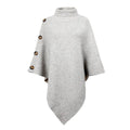 Poncho Coltrui met Stijlvolle Knopen – Elise