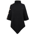 Poncho Coltrui met Stijlvolle Knopen – Elise