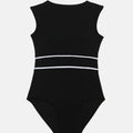 Luxe Badpak Flatterende Pasvorm Old Money Look – Elvaria
