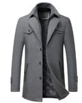 Elegante heren trenchcoat met slanke pasvorm – Victor