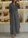 Twee-Delige Set Elegant Luxe Vrouwelijk Design – Veravie