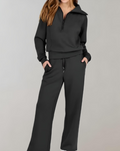 Stijlvolle en Comfortabele Dames Set met Wijde Pijpen – Lisa