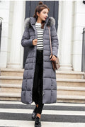Elegante getailleerde winterjas met lange snit – Evelyne