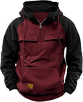Comfortabele Hoodie met Colorblock Design voor Koude Dagen – Marco