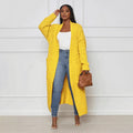 Relaxed Long Cardigan with Cozy Fit – Alvina