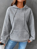 Comfortabele casual hoodie met stijlvolle pasvorm – Hendrika