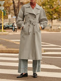 Tijdloze dames trenchcoat met ceintuur – Olivia