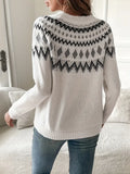 Geometrische Sweater met Trendy Design – Sophie
