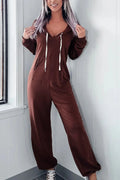 Elegante dames jumpsuit met V-hals en wijde pijpen – Noa