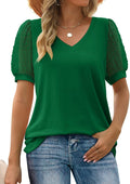 Elegante V-hals Top voor Dames – Lena