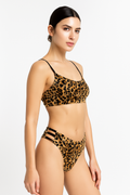 Bikini dames panterprint stretch sexy tweedelig – Liora