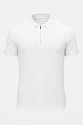 Heren quarter-zip polo met korte mouwen – Lucas