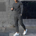 Heren streetwear set met lange mouwen – Matteo