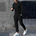 Heren streetwear set met lange mouwen – Matteo