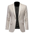 Heren slim-fit blazer met één knoop – Nicolas