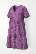 Zomerjurk met bloemenprint en wikkeldesign – Sofie