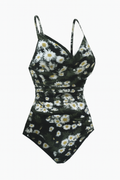 Corrigerend Badpak met Diepe Hals en Elegante Snit – Valonique