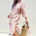 Gestreepte Zomerjurk voor Dames – Camille
