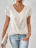 Dames T-shirt Zomer Casual Comfort Stretch – Solenya