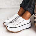 Comfortabele canvas schoenen voor lente en herfst - Ellen
