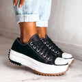 Comfortabele canvas schoenen voor lente en herfst - Ellen