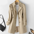 Waterafstotende klassieke trenchcoat voor dames – Sophie