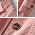 Elegante lange trenchcoat voor dames – Sophie