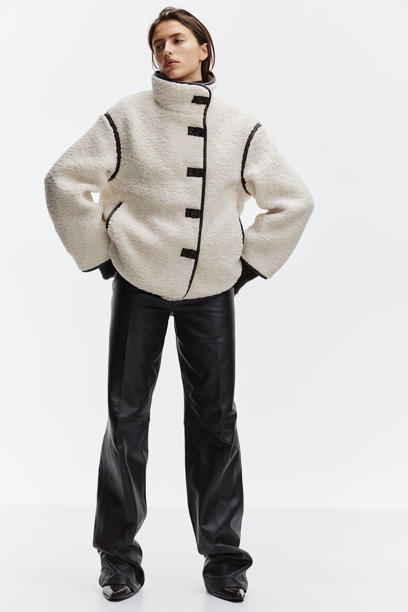 Dames sherpa winterjas warm knus stijlvol en uniek – Serava