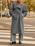 Tijdloze dames trenchcoat met ceintuur – Olivia