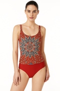 Bikini dames elegant print sneldrogend verstelbaar – Soraya