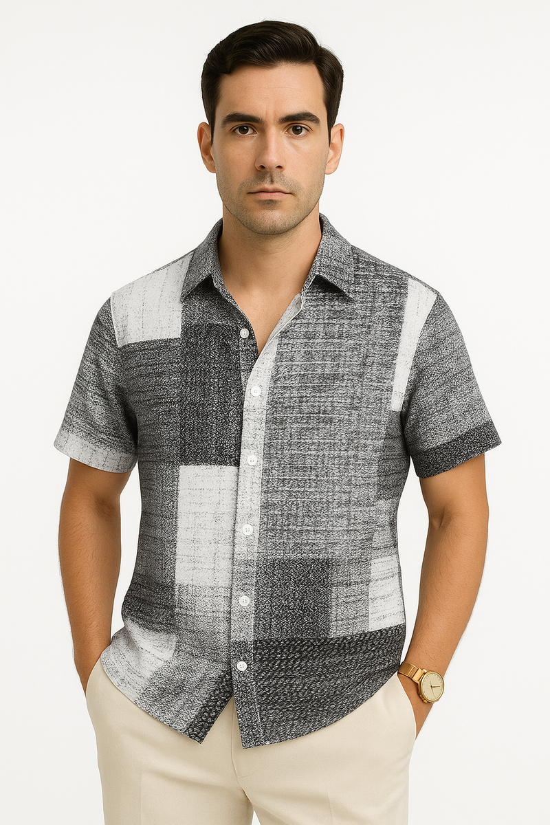 Kleurrijke herenpolo met moderne pasvorm en veelzijdige stijl - Levano