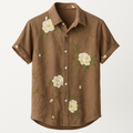 Heren Hawaii-overhemd met vintage bloemenprint – Luca