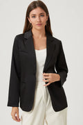 Casual Blazer met Stijlvolle Snit – Laura