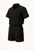 Japanse Heren Set – Streetwear Comfort in Zacht Design – Noyuro