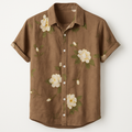 Heren Hawaii-overhemd met vintage bloemenprint – Luca