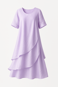Ademende katoenen dames zomerjurk tijdloze elegantie – Mila