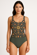 Bikini dames elegant print sneldrogend verstelbaar – Soraya
