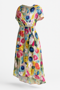 Boho casual damesjurk met gradient print – Yara
