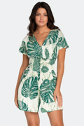 Botanical Romper met Tropische Print voor Dames – Caro