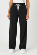 Hoge Taille Wijde Pijpen Joggingbroek – Naomi