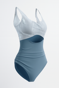 Corrigerend Monokini Badpak met Verstevigde Taille – Alverina