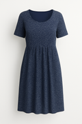 Zomerjurk dames elegant linnenlook met exclusief design – Angela