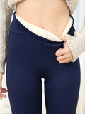 Thermo stretch leggings met fleece – Mila