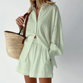 Twee-delige dames set met comfortabele pasvorm – Mireille