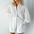 Twee-delige dames set met comfortabele pasvorm – Mireille