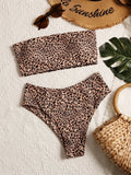 Luipaardprint Bikiniset met Verstelbare Bandjes en Sexy Fit – Zalviera