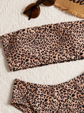 Luipaardprint Bikiniset met Verstelbare Bandjes en Sexy Fit – Zalviera