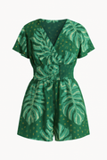 Botanical Romper met Tropische Print voor Dames – Caro