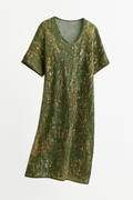 Boho dames kaftan met relaxte pasvorm – Salenya